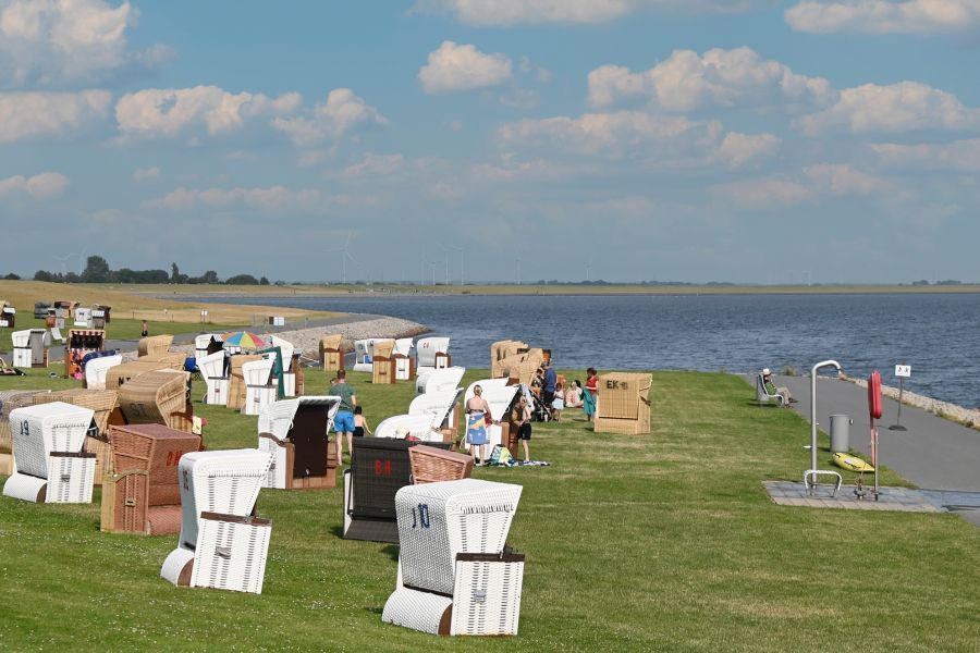 Blick in die Meldorfer Bucht
